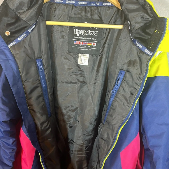 Tipsy Elves Neon Knockout Snowsuit Men’s Size XL NWT - Picture 16 of 16